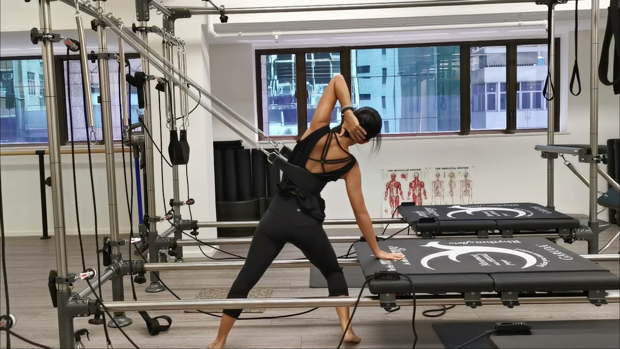 Tara the Garuda Sling: Strengthening our core and challenging our balance with Garuda Pilates