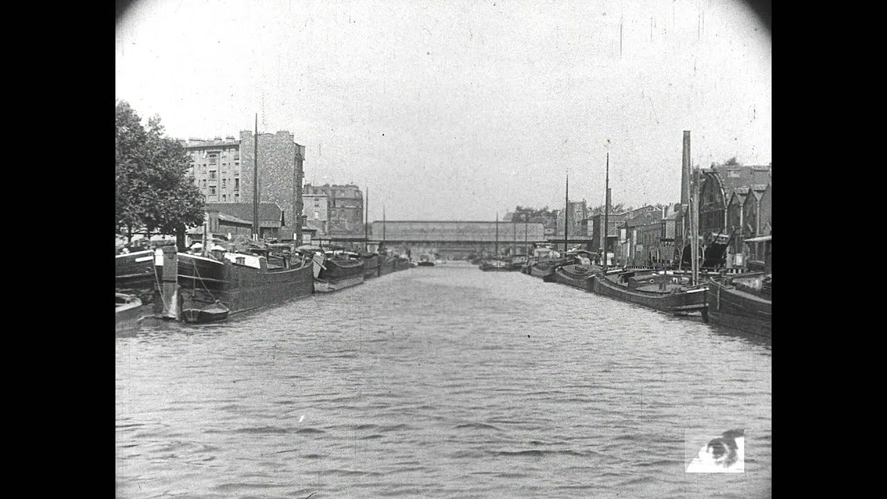 Le canal St Martin en 1926