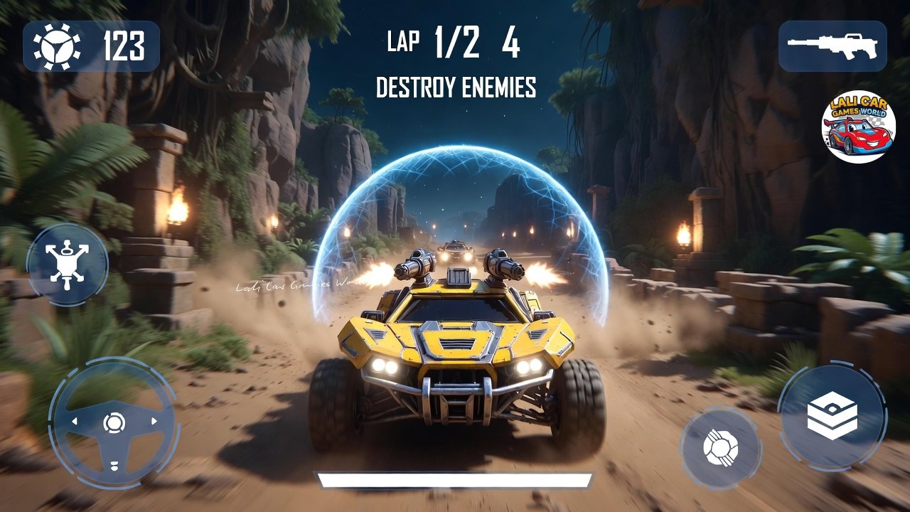 Rocket Arena Car Battle 🤯 Monster Truck Stunt Simulator  Android Gameplay