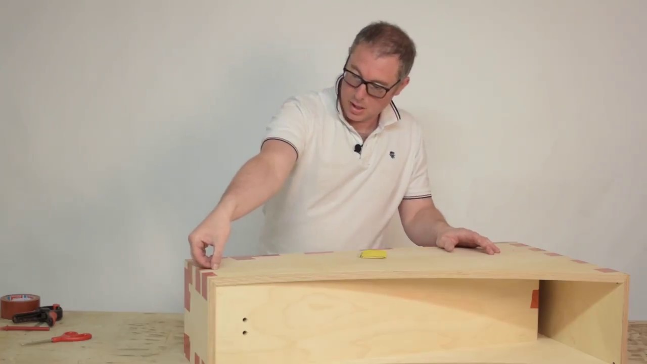 Frugel Horn Build  - Part 4 - sanding and easing edges