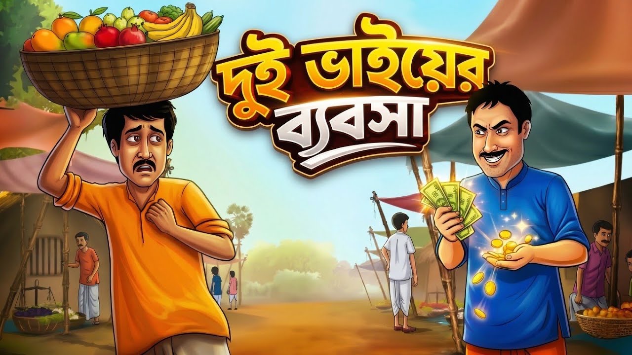 দুই ভাইয়ের ব্যবসা | Bengali Moral Stories Cartoon | Rupkothar Golpo | Thakumar Jhuli | @Golpo-z7j