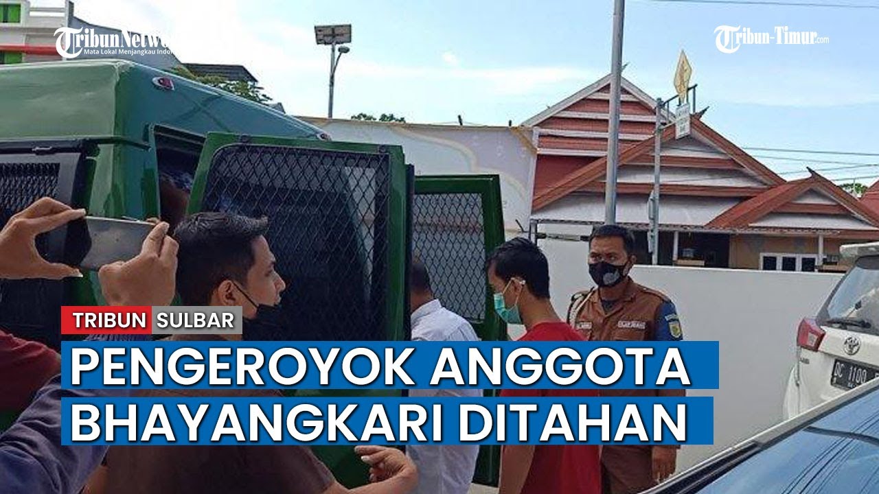 Pelaku Pengeroyokan Anggota Bhayangkari Mamuju Ditahan