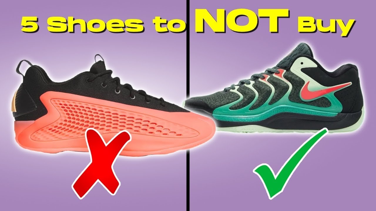 5 Basketball Shoes to AVOID… and WHY!