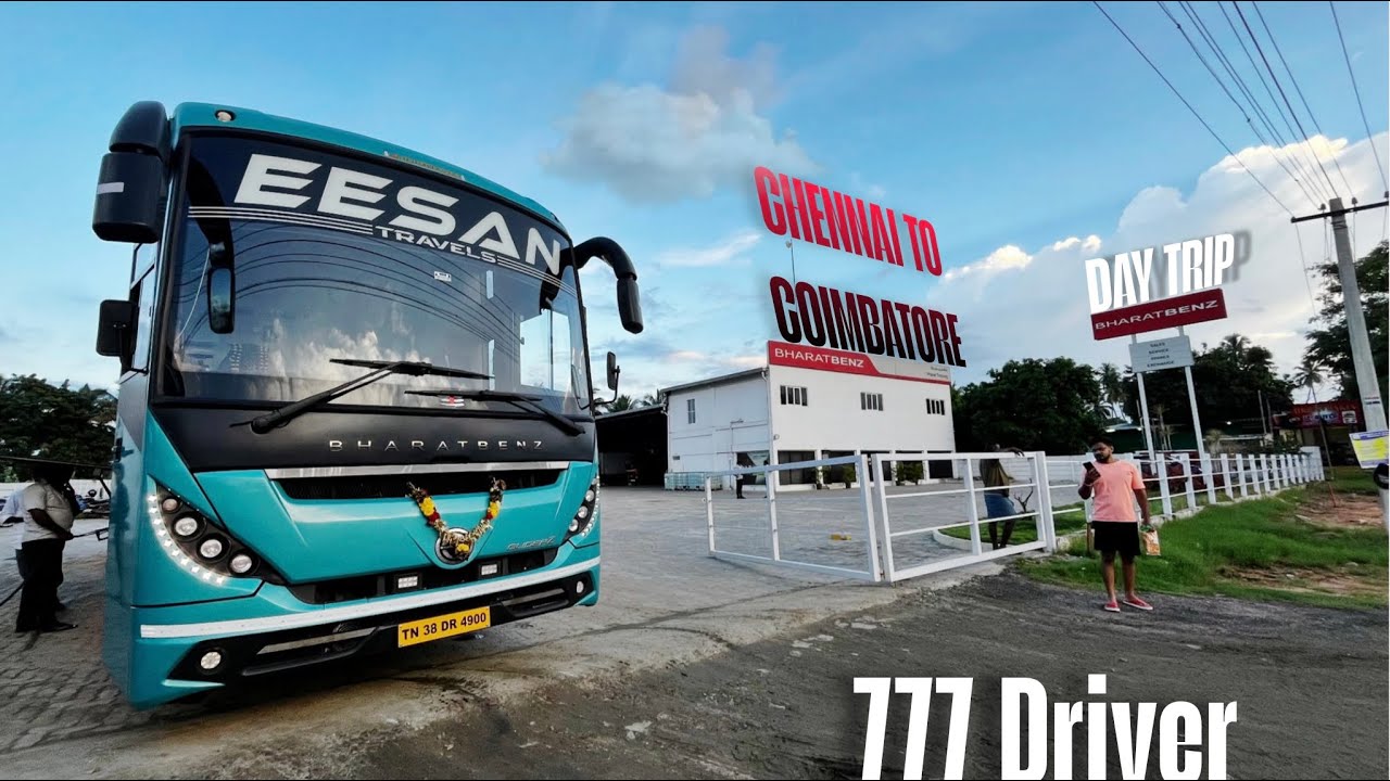 Day trip | சென்னை to கோயம்பத்தூர் |fun overlord episode 1    #777_driver 