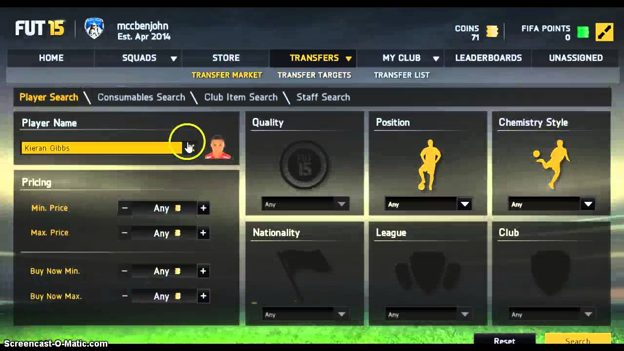 Fifa trading methods: how to make a profit on gibbs