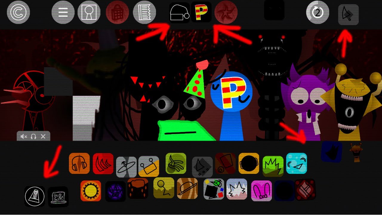 Incredibox - ParaSprunki (Pyramixed): The Ghostly Sprunki Mix!