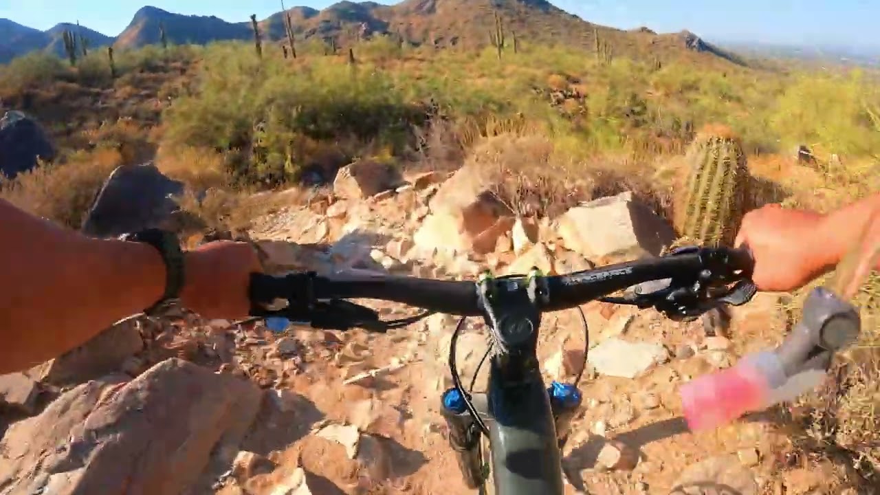Mountain Bike Ride at Gateway Loop Trail | McDowell Sonoran Preserve