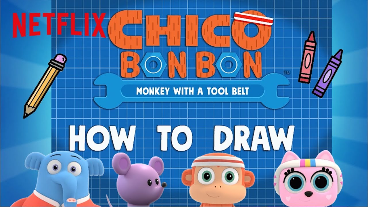 How to Draw Chico Bon Bon & Friends! ✏️ Netflix Jr