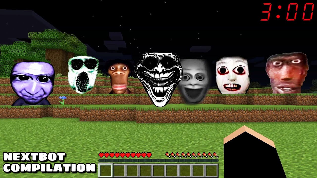NEXTBOTS BEST COMPILATION OBUNGA AND FRIENDS in Minecraft - Gameplay - Coffin Meme