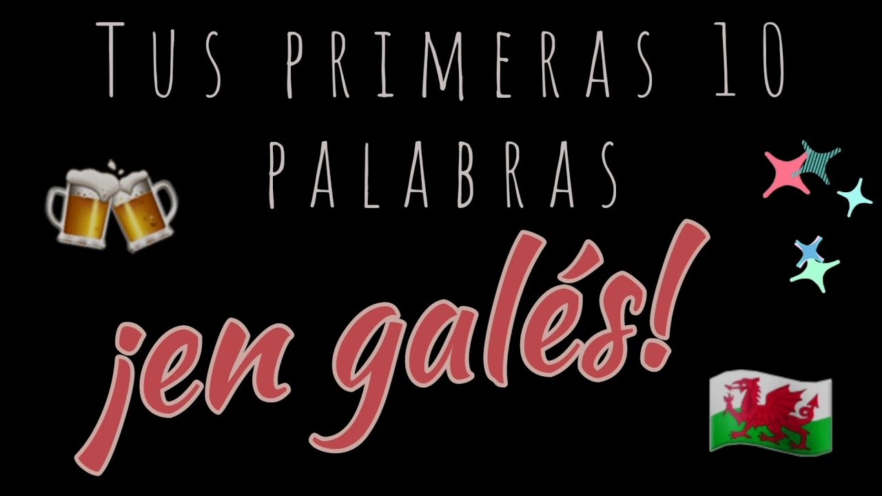 ¡Tus primeras 10 palabras en galés! | Galés con Marian