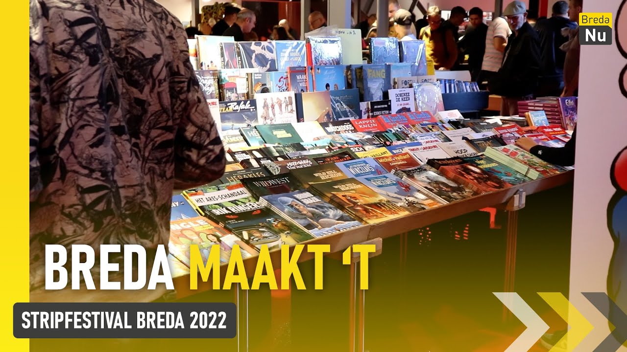 Stripfestival Breda is meer dan plaatjes kijken | Breda Maakt 't