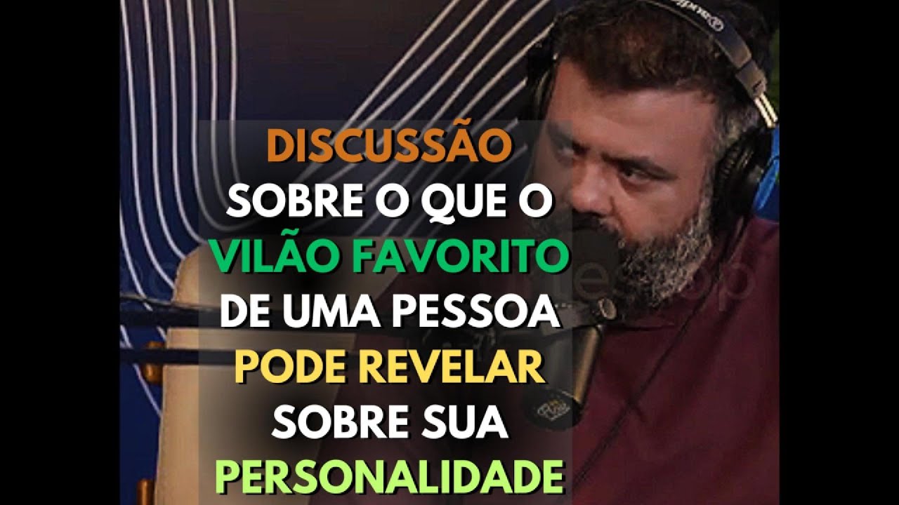 Introd.  episodio do Flow  c/ Igor e a psicóloga Lisa Guerra discutindo sobre vilões e cultura nerd.