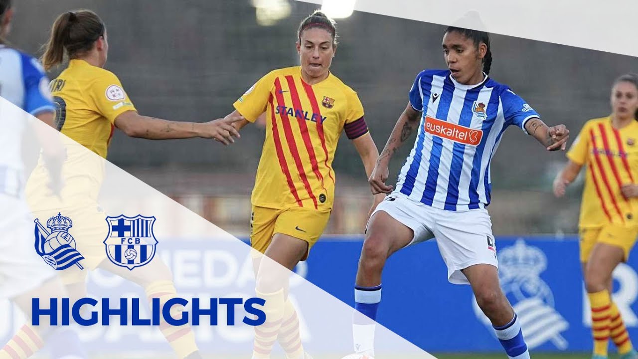 HIGHLIGHTS | Real Sociedad 1 - 9 FC Barcelona | Primera División Femenina