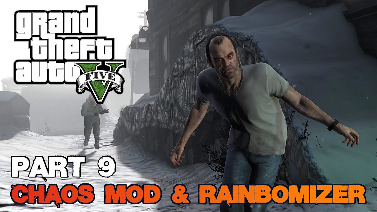 GTA V - Chaos Mod Fav Effects & Rainbomizer Part 9 Playthrough Commentary (with Liam)