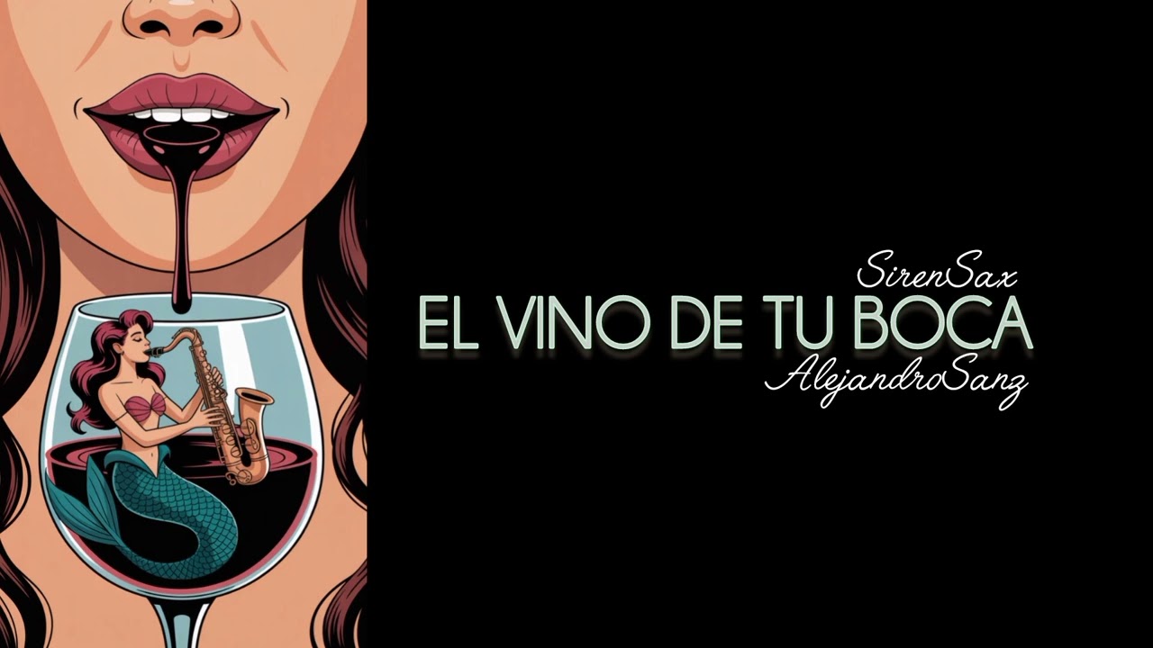🍷EL VINO DE TU BOCA versión SAXOFÓN 🎷(Alejandro Sanz & Siren Sax) Instrumental