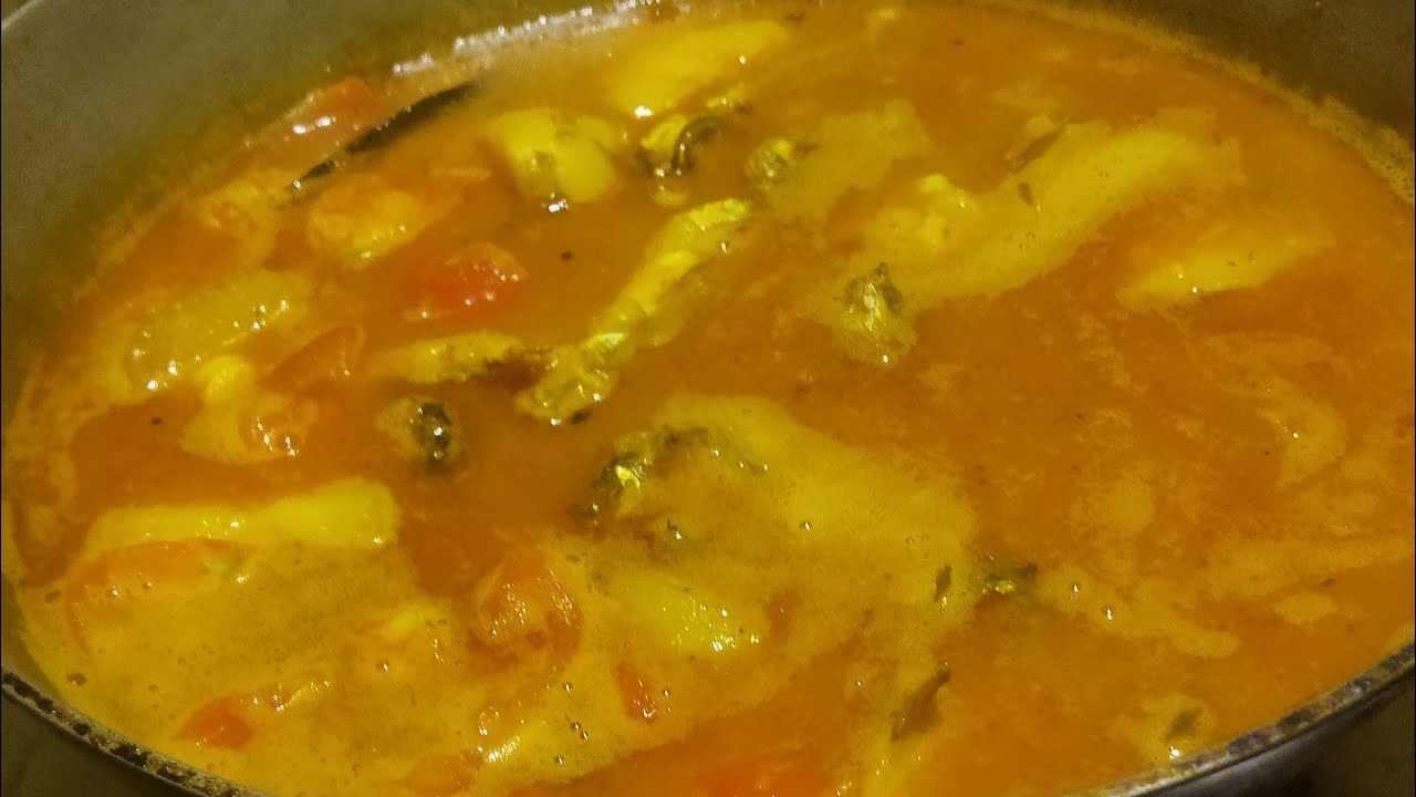 সিমের দানা দিয়ে ট্যাংরা মাছের ঝোল। রসুন পেঁয়াজ ছাড়া। Shimer Dana diye Tangra Macher jhol Recipe.