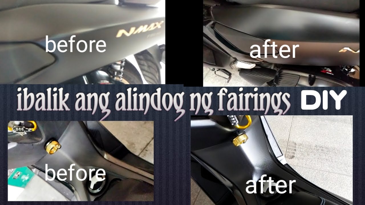 paano ko na restore ang matte fairings ng nmax v1 DIY