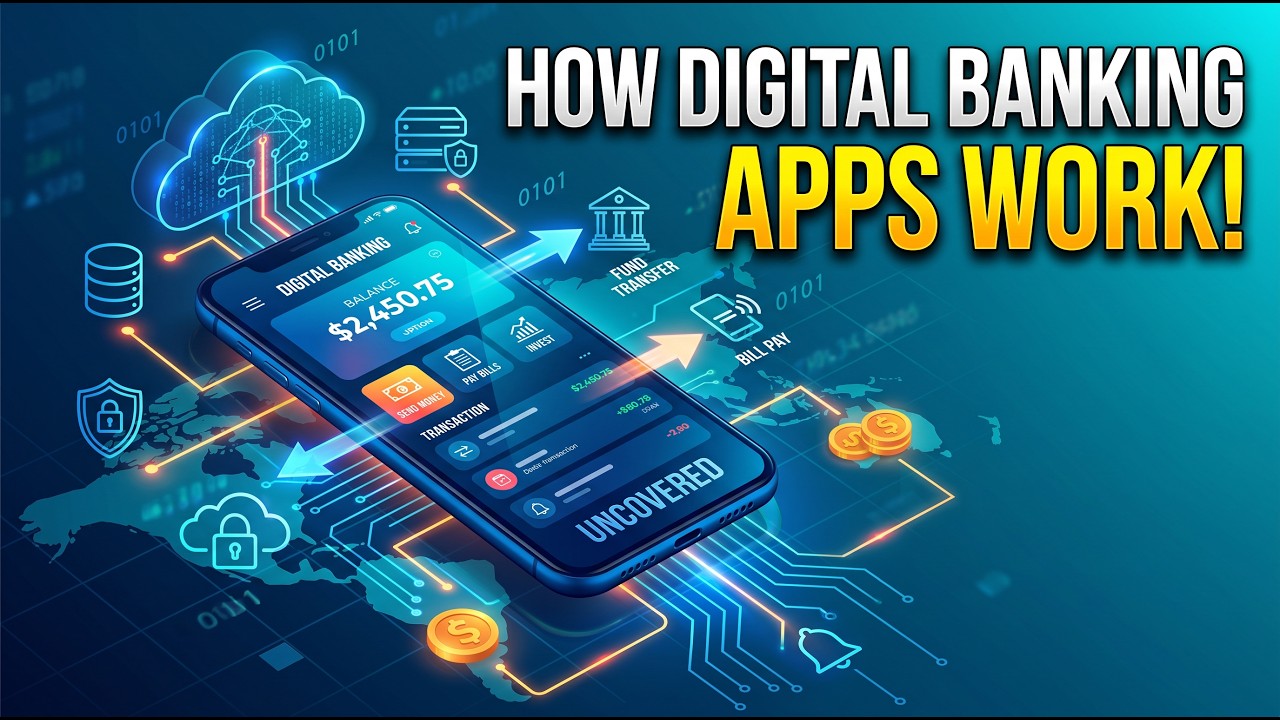 How Digital Banking Apps Work &ndash; A Bank in Your Pocket.