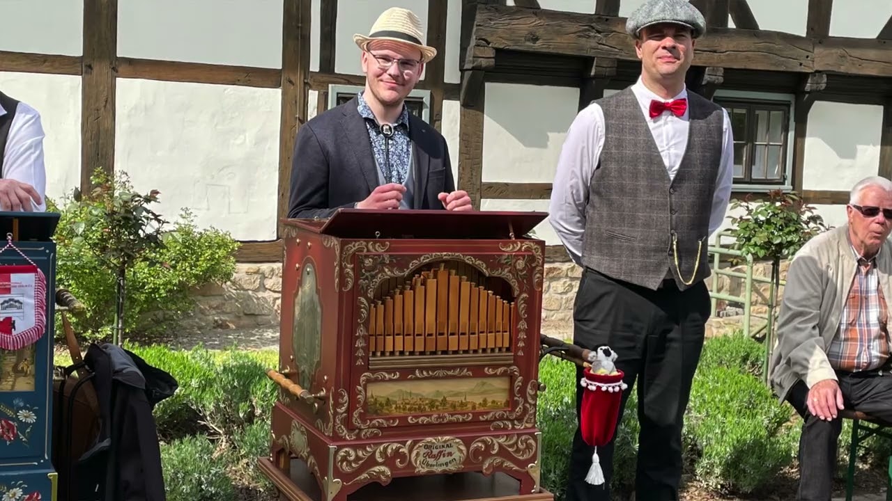Drehorgelkonzert in Salzgitter Rosengarten Mai 2023