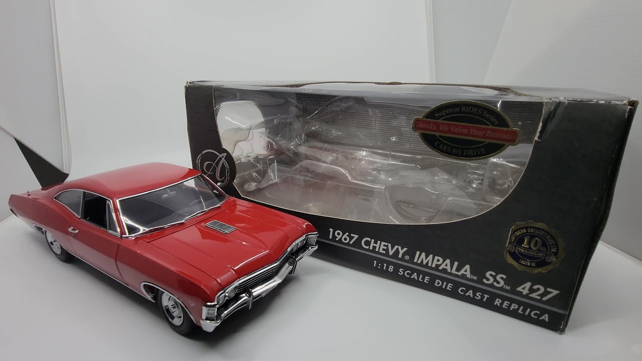 Ertl/SC 1967 Chevrolet Impala SS 427 1/18 Unboxing & First Impressions (Ep. 1)
