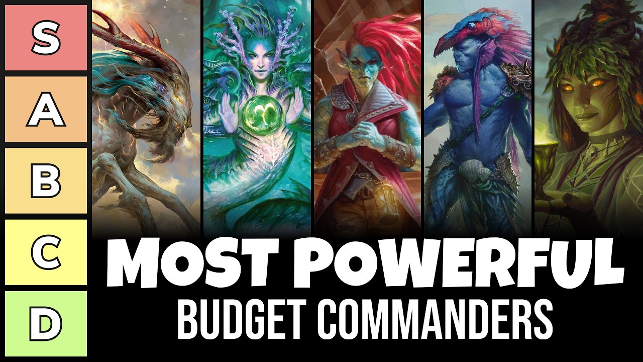 The Most Powerful Budget Commanders Now | Power Tier List