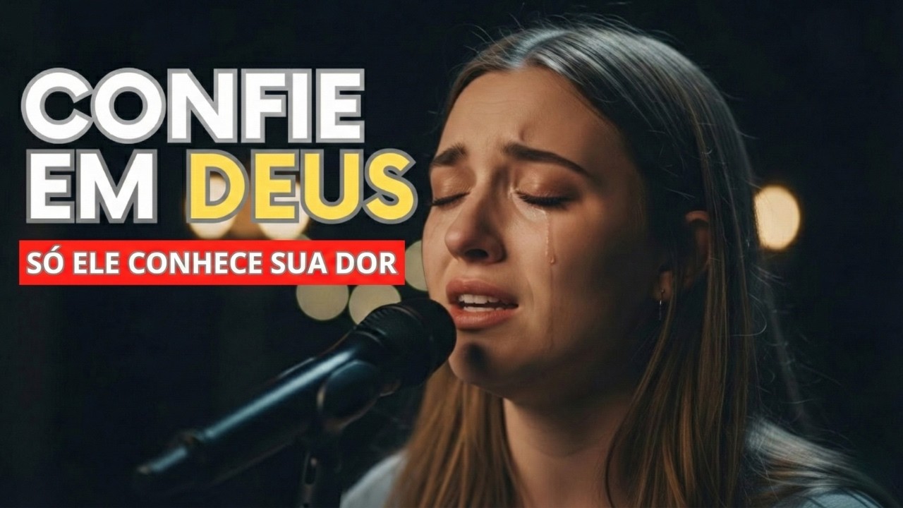 Confie apenas em DEUS | Louvor de Cura Emocional #louvor #musicagospel #alinebarros