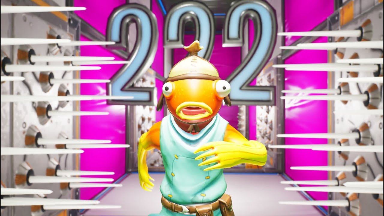 FORTNITE ⭐222 LEVEL EASY DEATHRUN ⭐ BY VNDG - IMPOSSIBLE CHALLENGE COIN? - MAP CODE: 8442-9919-3741