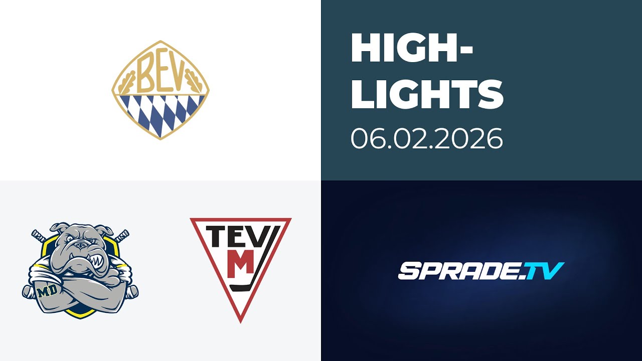 06.02.2026 - Najważniejsze momenty - Schweinfurt Mighty Dogs kontra TEV Miesbach