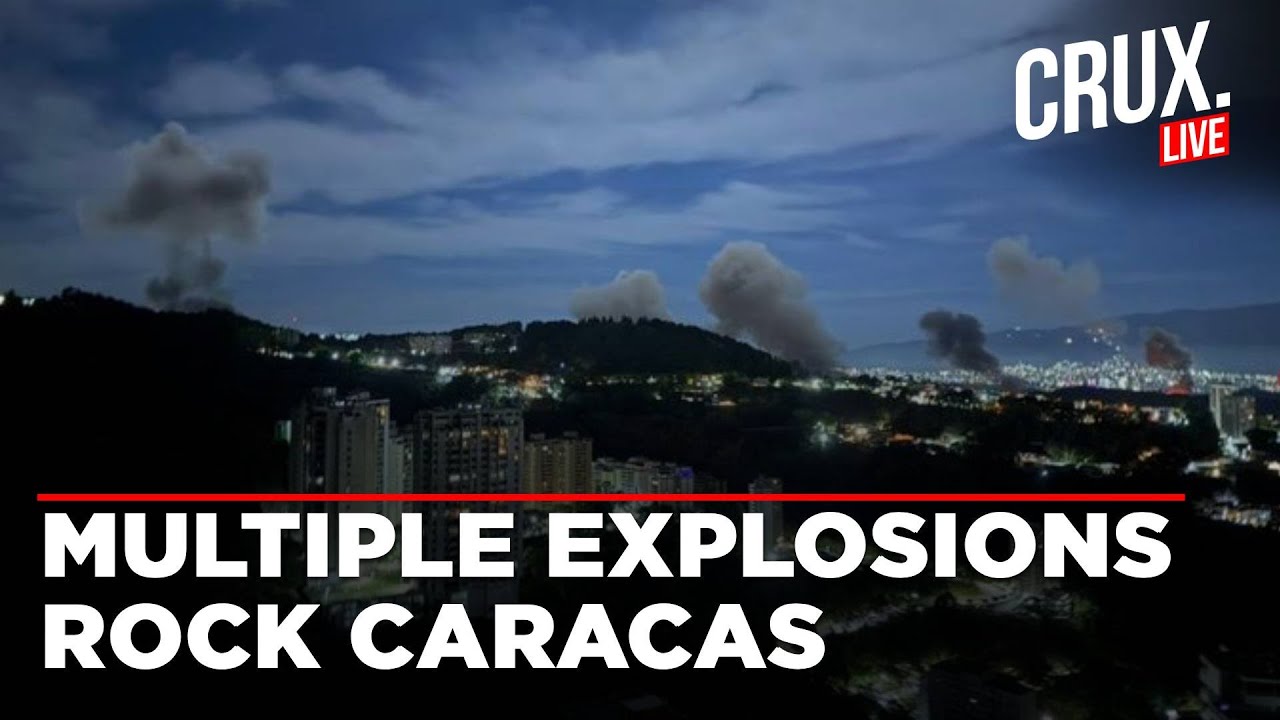 Venezuela LIVE | Multiple Blasts Near Military Site In Caracas Amid US Troop Buildup | Trump
