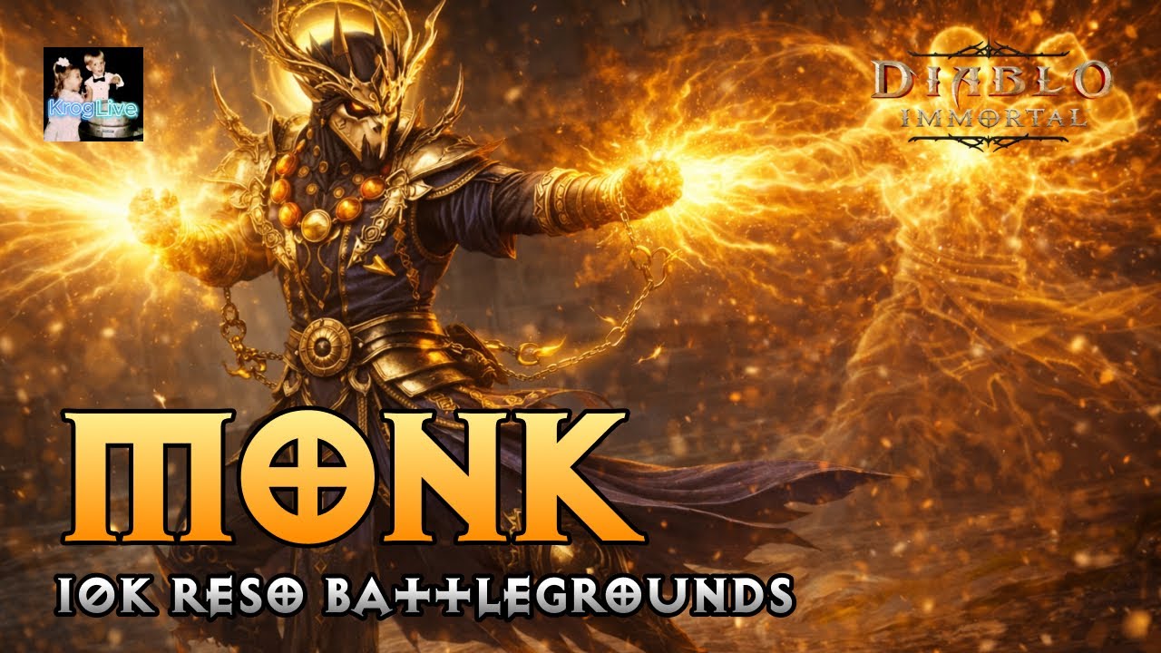 10K Monk - Battlegrounds | Diablo Immortal
