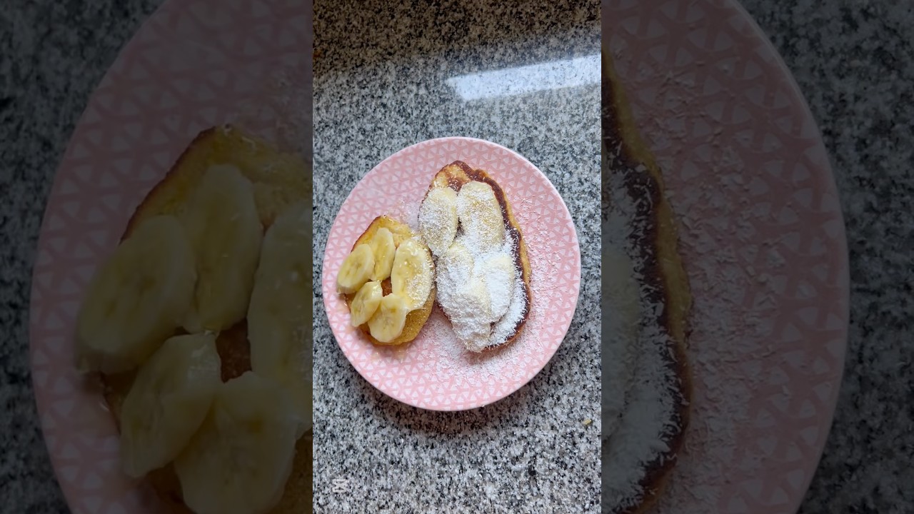 PANCAKES PROTEICOS #libredegluten #sintacc #bananas #pancakes