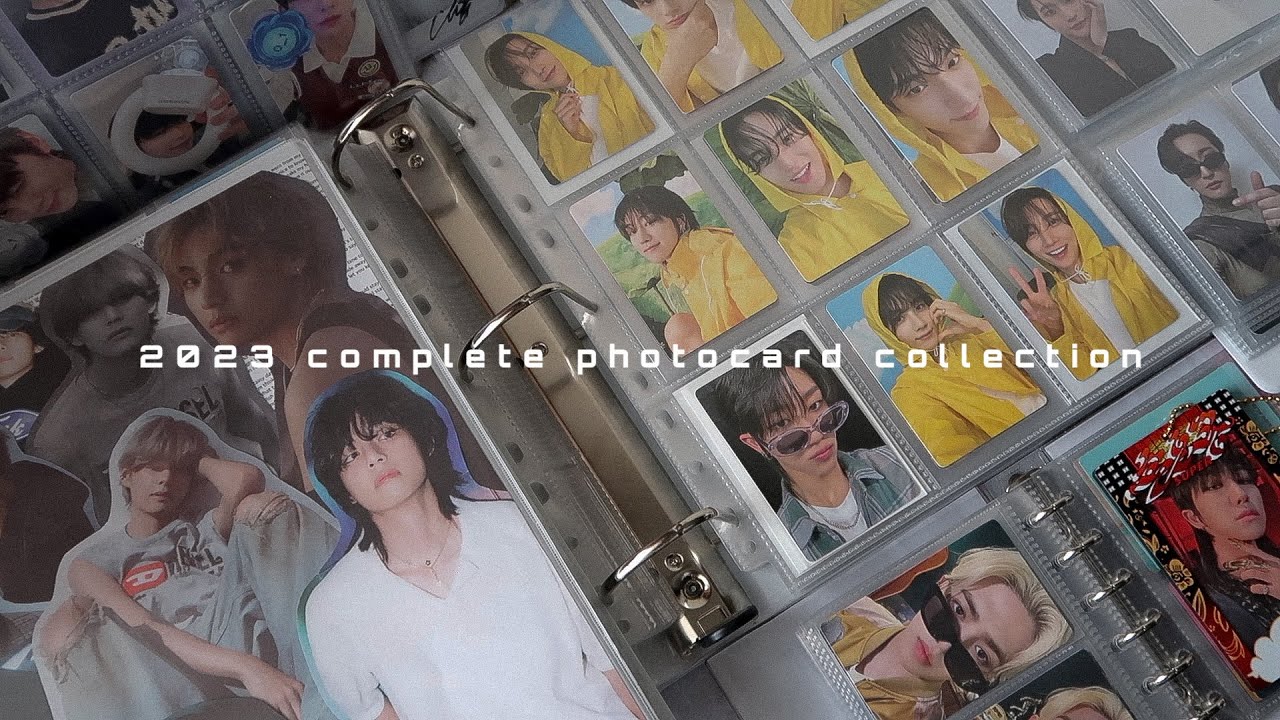 my 2023 complete photocard collection | LONNI