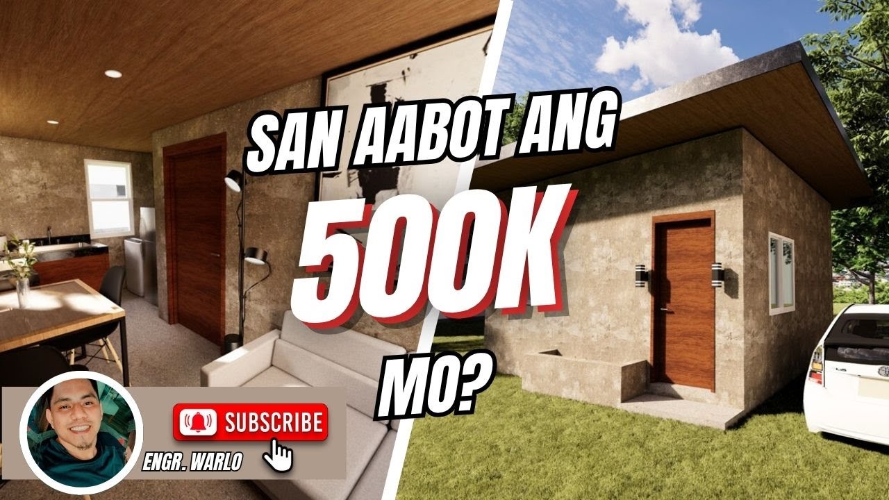 500K BUDGET HOUSE DESIGN PHILIPPINES SA 2025