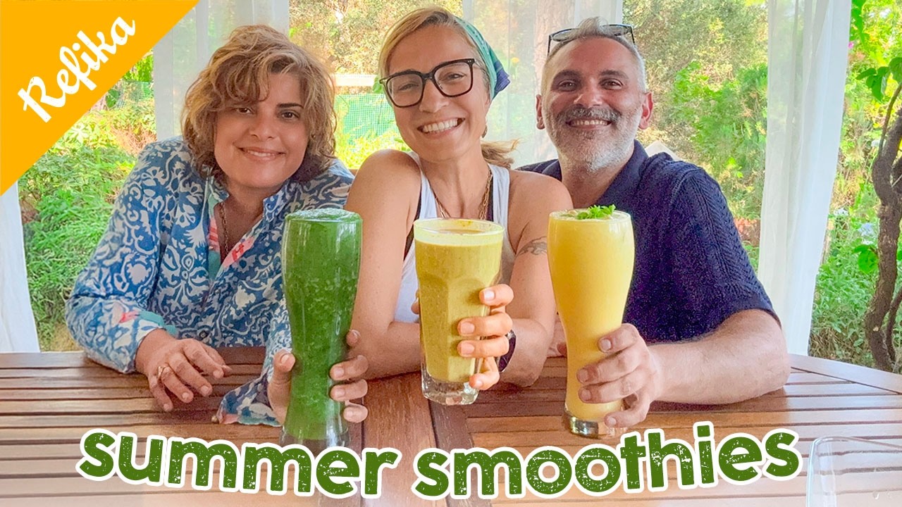 Summer Smoothies 🧊😍 | Debloating, Protein-Packed & Sweet Indulgence | 3 Delicious Smoothie Recipes