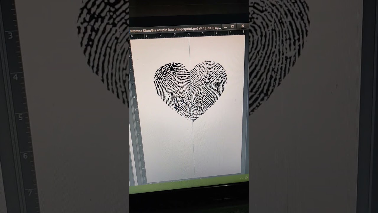 Couple fingerprint editing #fingerprint #couplering