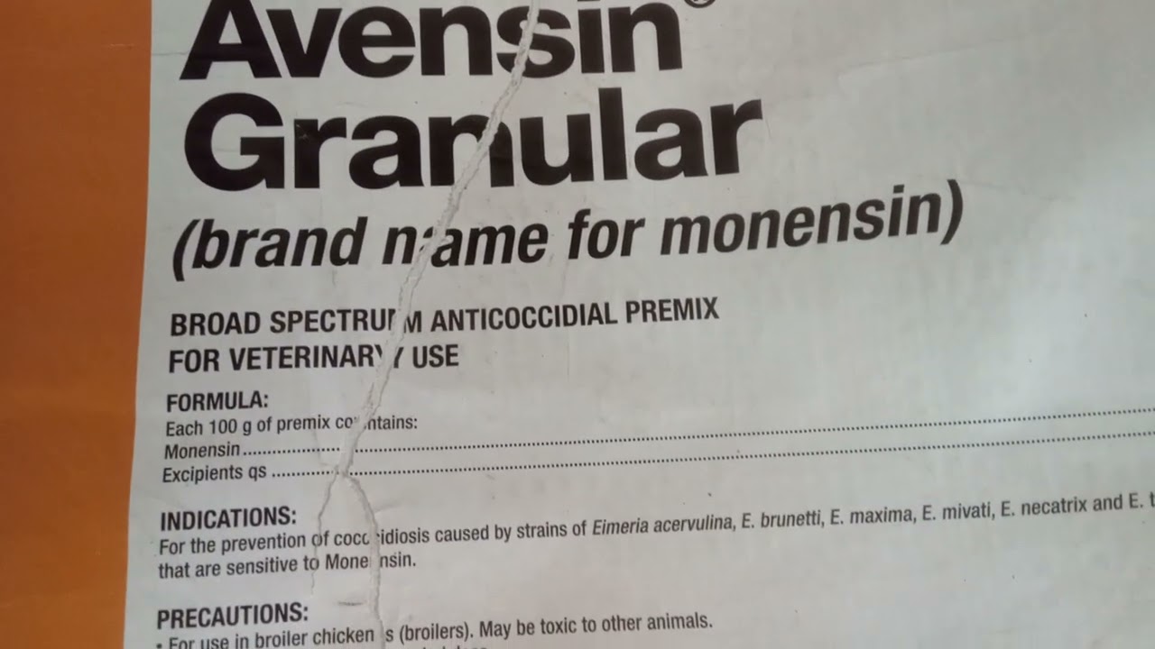 Avensine Granular Monensin(1)