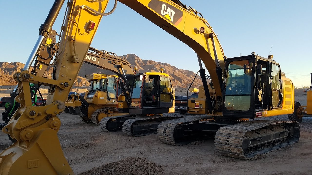 Cat 323F With Grade Assist and Trimble 3D GPS - Informative Walk Around