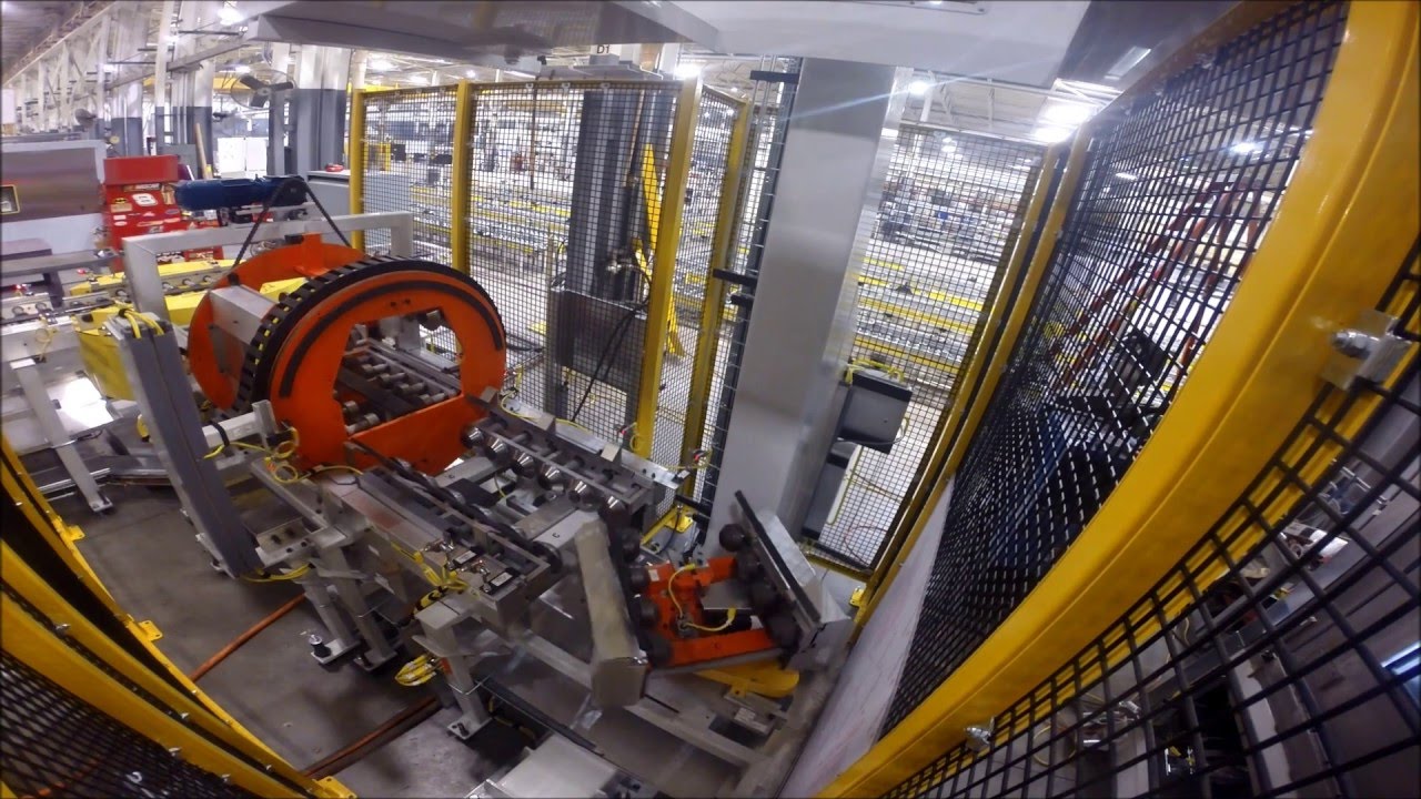 High Pressure Robotic Engine Block Washer