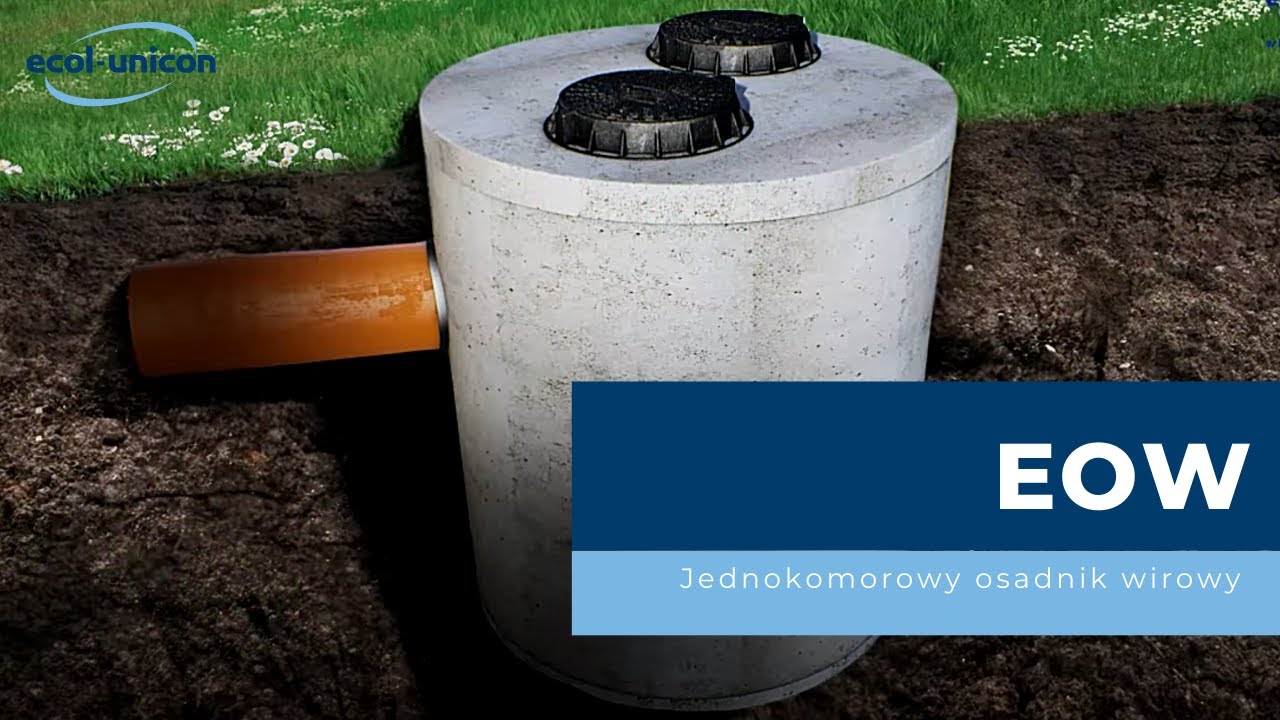 Jak działa jednokomorowy osadnik wirowy EOW