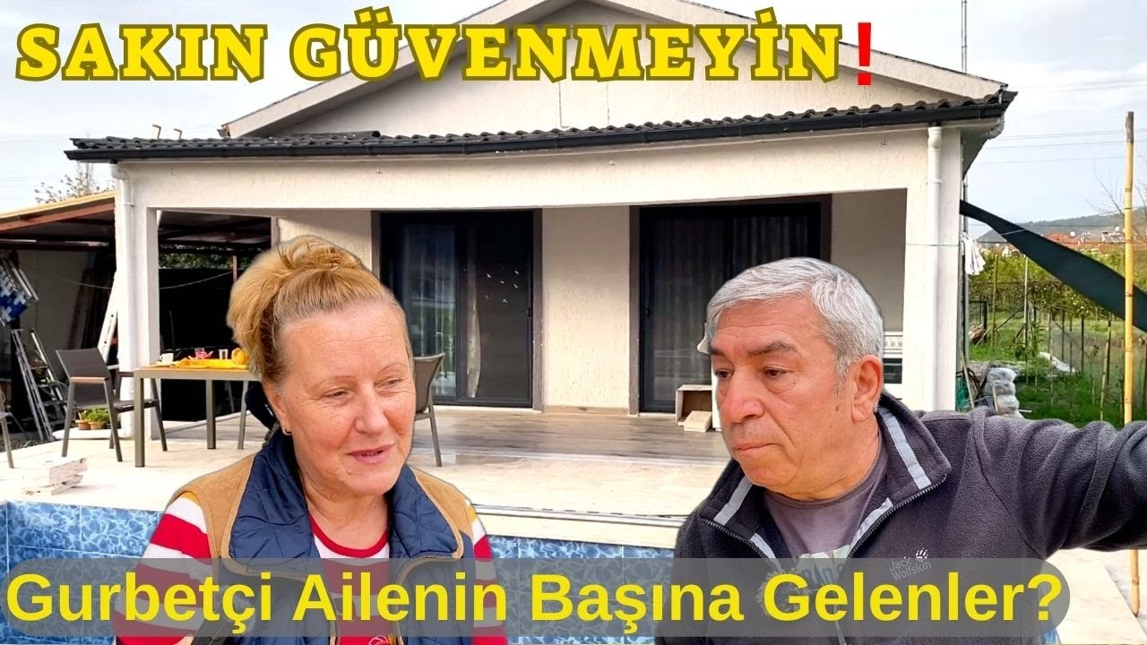 GURBETÇİLERİN KÖY EVİ HAYALİ KABUSA DÖNDÜ !  NASIL DOLANDIRILDILAR..?