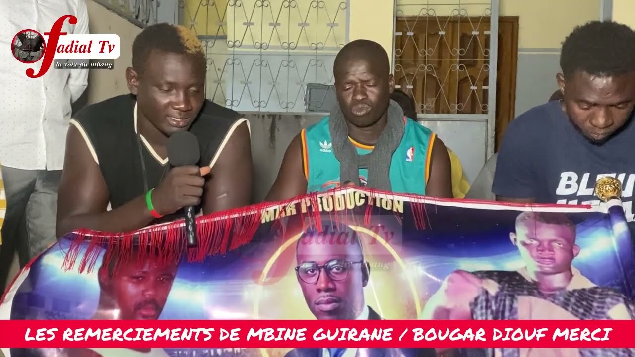 MBINE GUIRANE REMERCIE BOUGAR