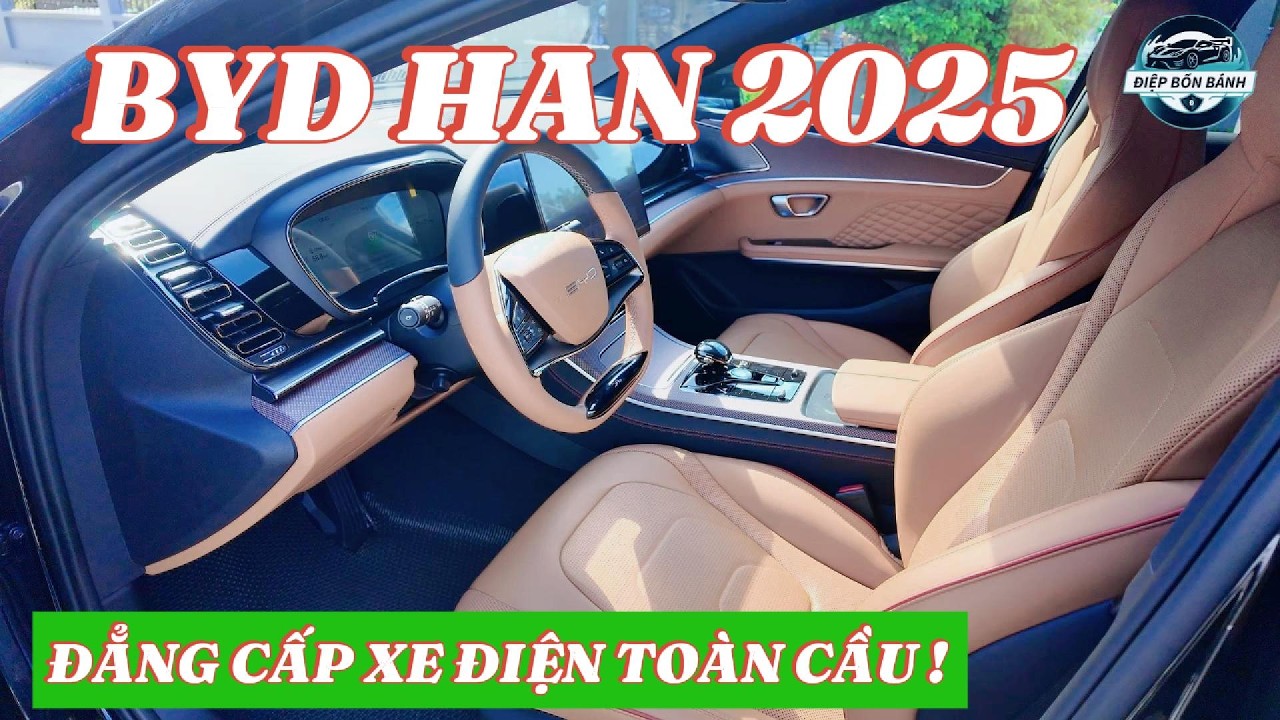 BYD HAN KHẲNG ĐỊNH ĐẲNG CẤP XE ĐIỆN DOANH SỐ TOÀN CẦU !
