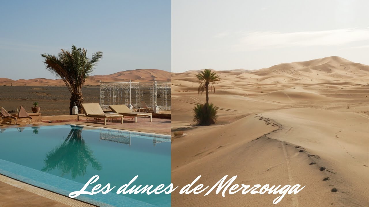 Un week-end aux dunes de Merzouga, du sable à perte de vue, un paysage magique (Maroc)