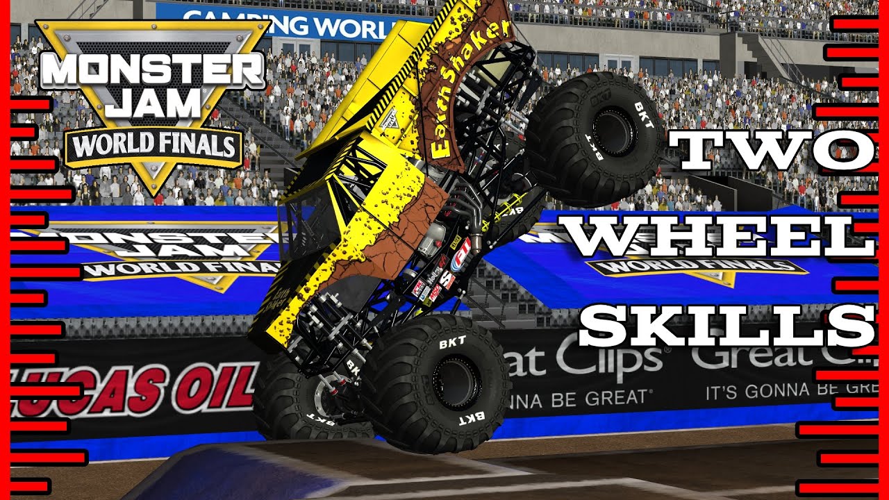 Rigs of Rods Monster Jam: World Finals XX Two Wheel Skills Competition