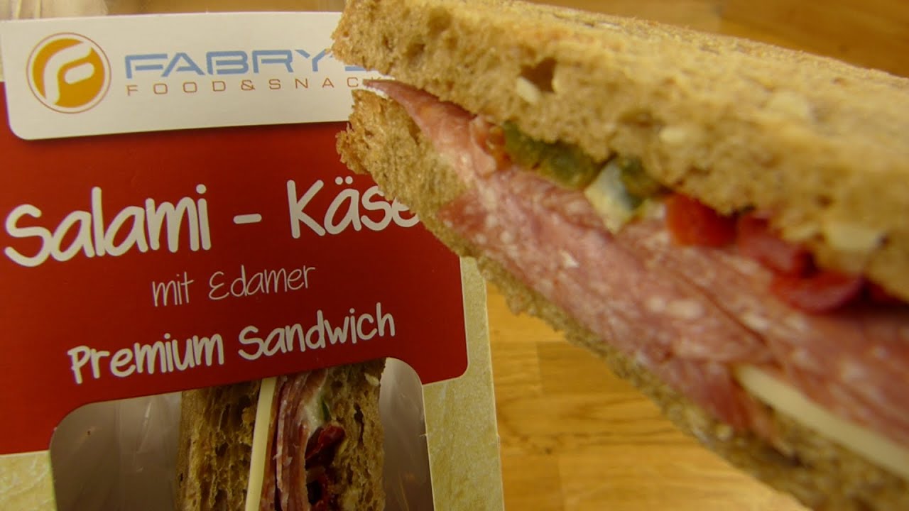 Fabry's Salami & Cheese/Käse Sandwich