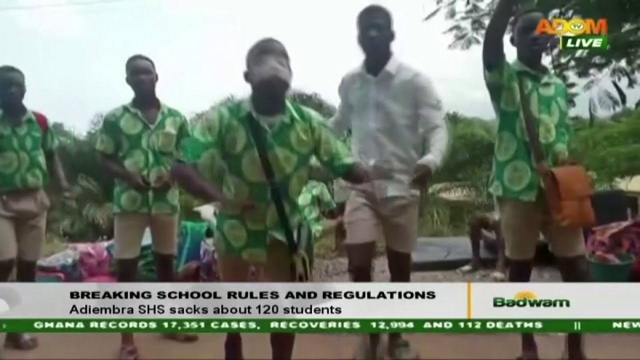 Breaking school rules and regulations - Badwam News on Adom TV (29-6-20)