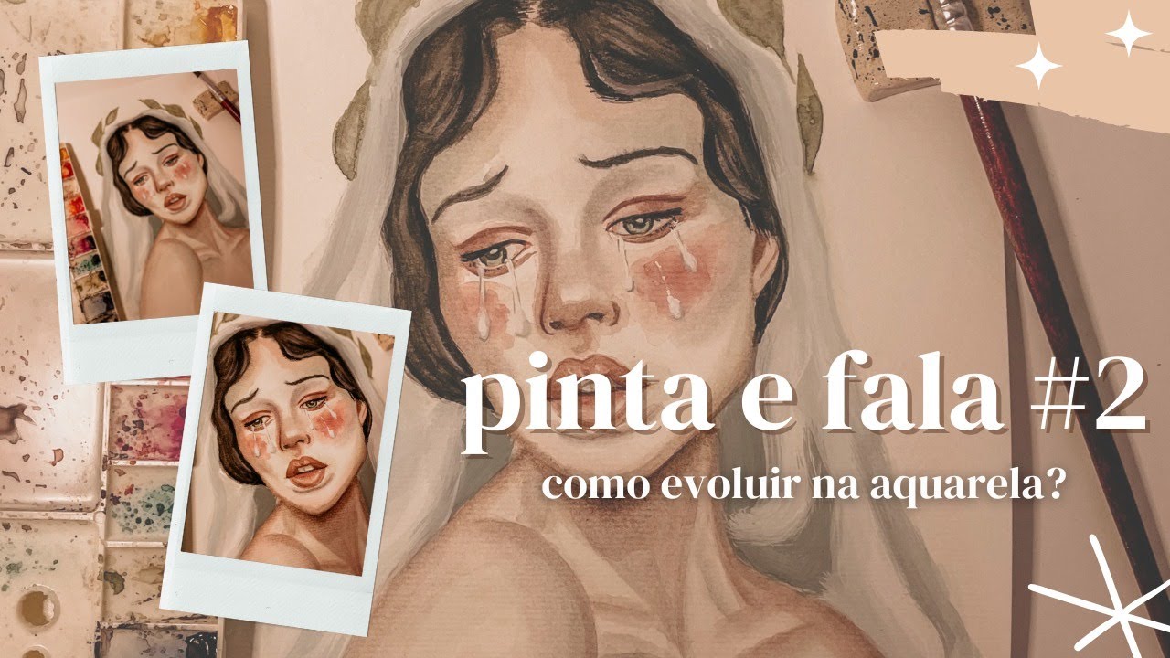 🖌️ Pinta e fala #2 | como evoluir na aquarela?