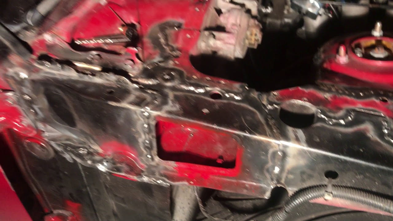 How to Stitch weld 240sx chassis