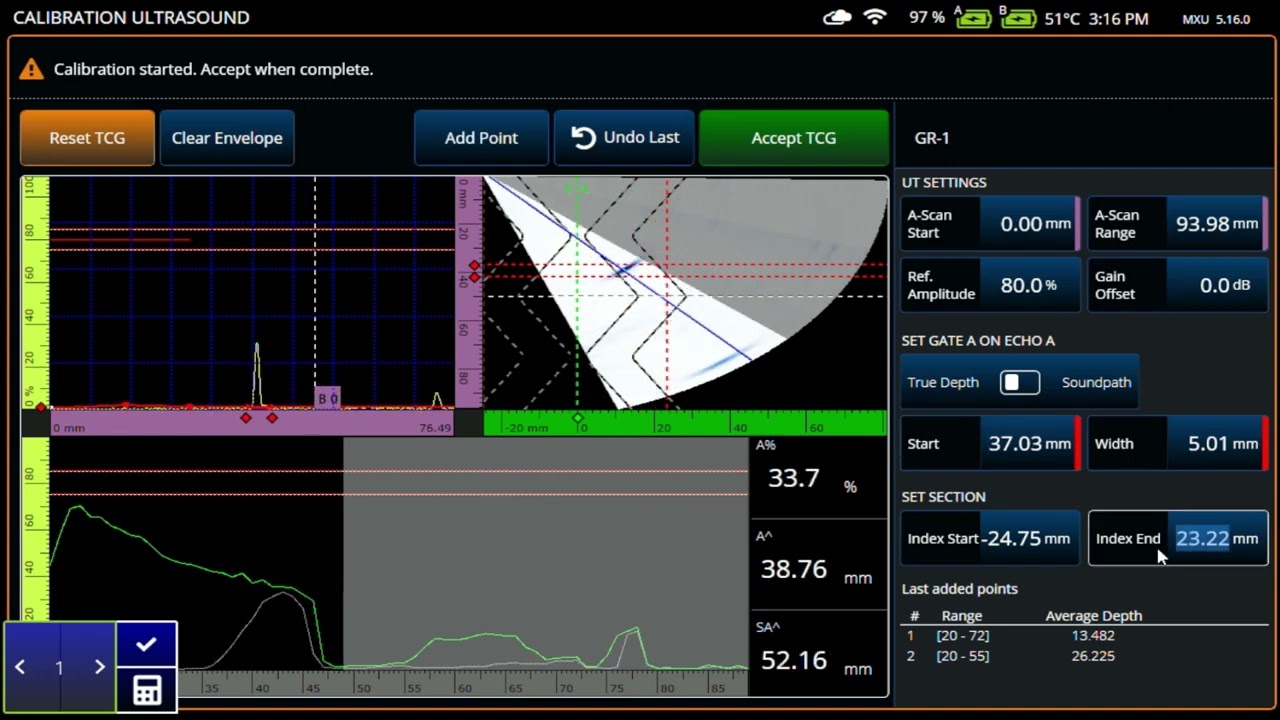 Optimize your TCG calibration on OmniScan X3