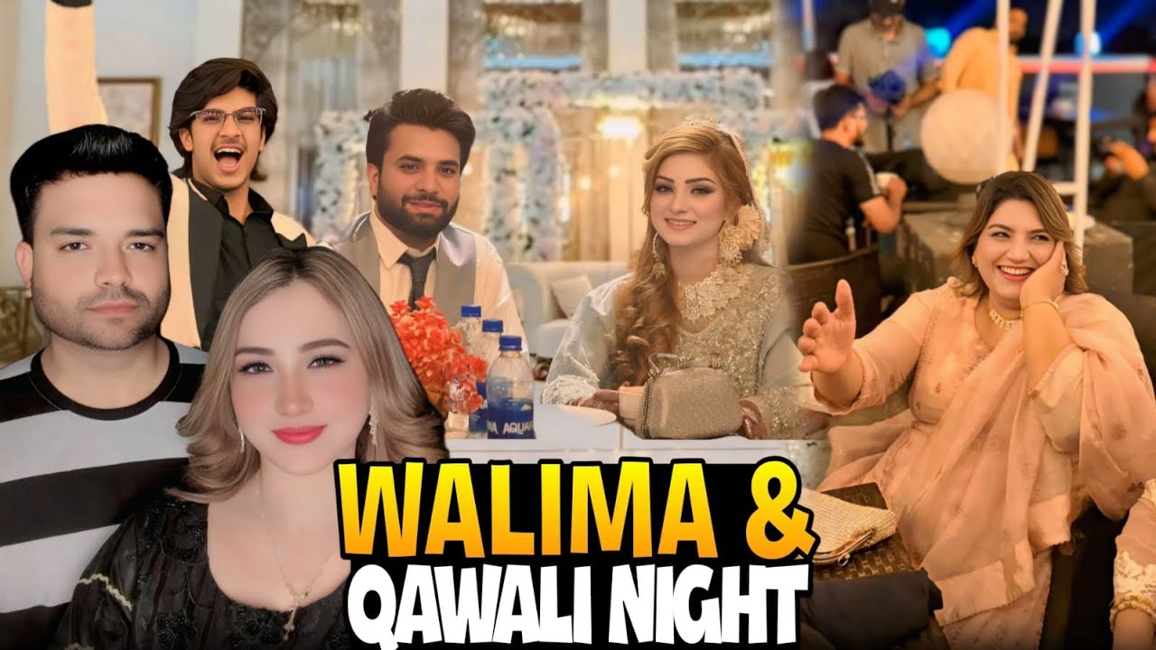 GRAND WALIMA ZAIN BHAI // QAWALI NIGHT // ALI KA MOBILE GUM GYA // PAISO KI BARISH